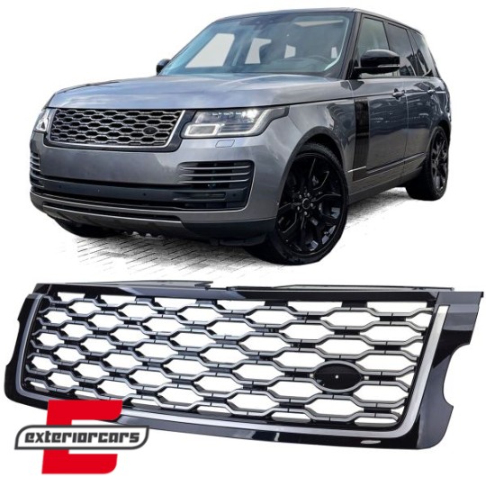 Prednja maska SVA dizajn (crna/srebrna) / Land Range Rover Vogue IV L405 (2018-2022), 43211