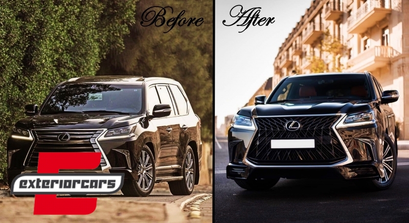 Prednja maska TRD dizajn / LEXUS LX570 J200 (2017-), FGLX570T