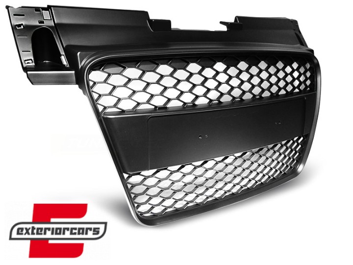 Prednja maska TTRS dizajn (mat crna) / Audi TT 8J (2006-2014), GRAU04