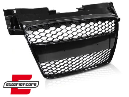 Prednja maska TTRS dizajn (piano crna) / Audi TT 8j (2006-2014), GRAU82