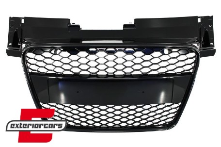 Prednja maska TTRS dizajn (piano crna) / Audi TT 8j (2006-2014), GRAU82