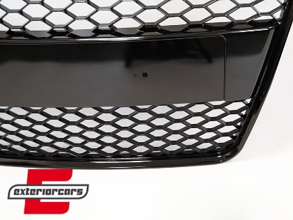 Prednja maska TTRS dizajn (piano crna) / Audi TT 8j (2006-2014), GRAU82