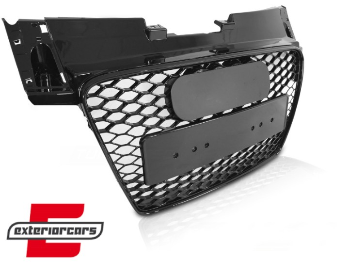 Prednja maska TTRS dizajn (piano crna) / Audi TT 8J (2006-2014), GRAUD2