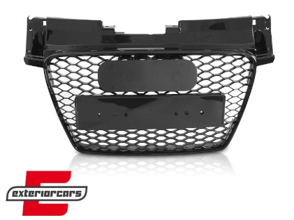 Prednja maska TTRS dizajn (piano crna) / Audi TT 8J (2006-2014), GRAUD2