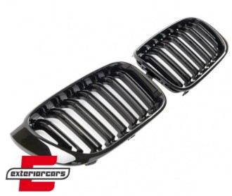 Prednja maska XM dizajn (piano crna) / BMW X3 F25 LCI (2014-2017) X4 F26, 40405