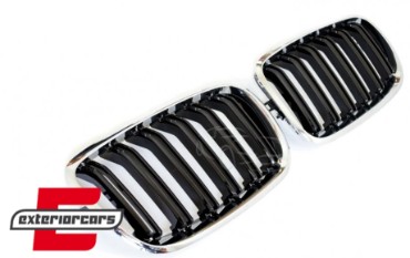 Prednja maska XM look (chrome/crna) / BMW X5 E70 X6 E71 (2007-2014), GCP-087004