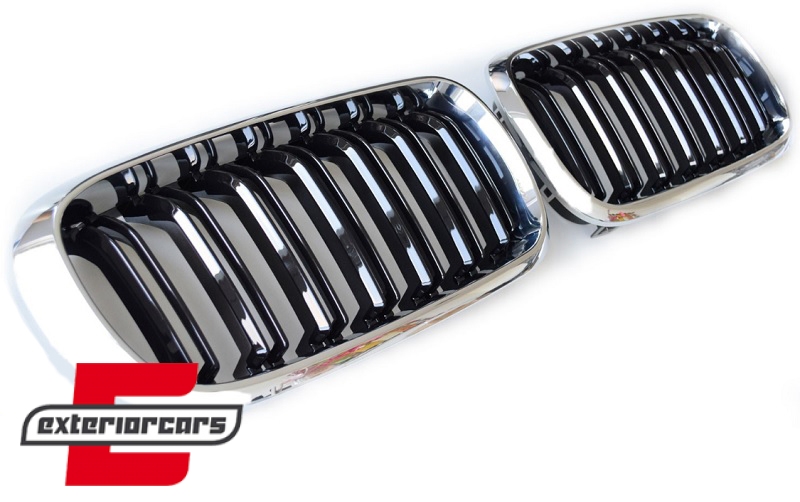 Prednja maska XM look (chrome/crna) / BMW X5 F15 X6 F16 (2014-2019), GCP-081504