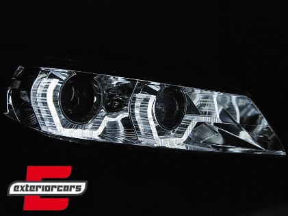 Prednja svjetla 3D Angel Eyes SEQ žmigavci XENON (chrome) / BMW Z4 E89 (2009-2013), LPBML3