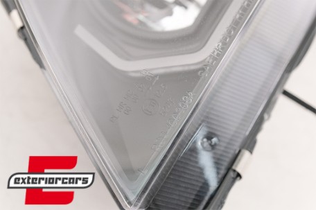 Prednja svjetla 3D LED Angel Eyes LED žmigavci (crna) / BMW serije 3 E90 limuzina E91 karavan (03.2005-08.2008), LPBMK8