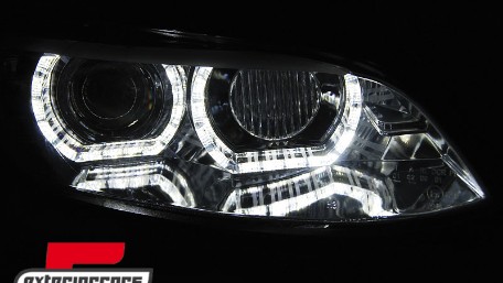 Prednja svjetla 3D LED Angel Eyes Xenon (chrome) / BMW serije 3 E92 E93 (2006-2010), LPBMJ4