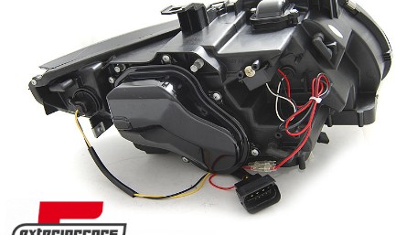 Prednja svjetla 3D LED Angel Eyes Xenon (chrome) / BMW serije 3 E92 E93 (2006-2010), LPBMJ4