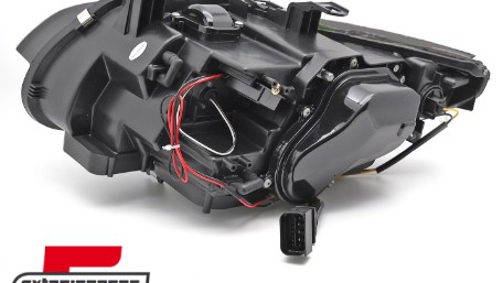 Prednja svjetla 3D LED Angel Eyes Xenon (chrome) / BMW serije 3 E92 E93 (2006-2010), LPBMS3