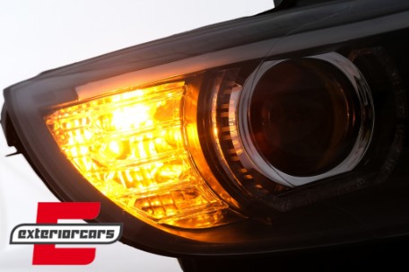 Prednja svjetla 3D LED Angel Eyes Xenon (crna) / BMW serije 3 E92 E93 (2006-2010), LPBMJ3