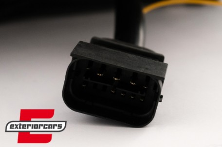 Prednja svjetla 3D LED Angel Eyes Xenon (crna) / BMW serije 3 E92 E93 (2006-2010), LPBMJ3