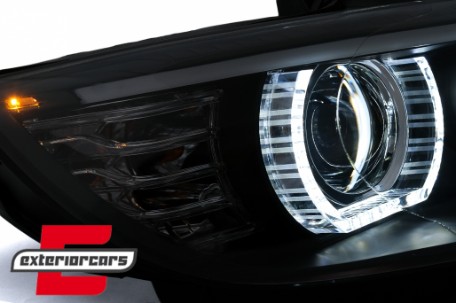 Prednja svjetla 3D LED Angel Eyes Xenon (crna) / BMW serije 3 E92 E93 (2006-2010), LPBMJ3