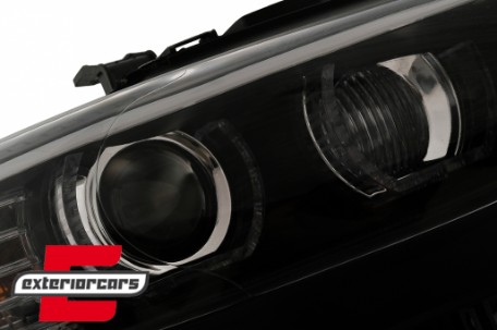 Prednja svjetla 3D LED Angel Eyes Xenon (crna) / BMW serije 3 E92 E93 (2006-2010), LPBMJ3