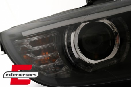 Prednja svjetla 3D LED Angel Eyes Xenon (crna) / BMW serije 3 E92 E93 (2006-2010), LPBMJ3