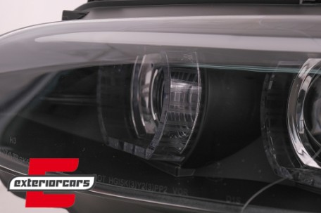 Prednja svjetla 3D LED Angel Eyes Xenon (crna) / BMW serije 3 E92 E93 (2006-2010), LPBMJ5