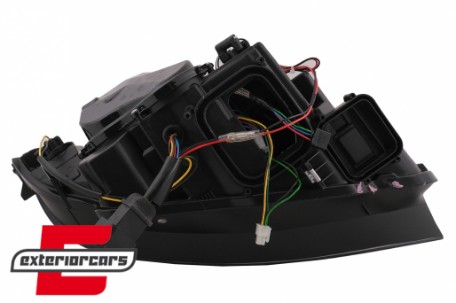 Prednja svjetla 3D LED Angel Eyes Xenon (crna) / BMW serije 3 E92 E93 (2006-2010), LPBMJ5