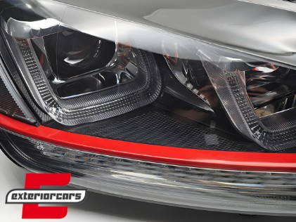 Prednja svjetla 3D LED DRL LED SEQ žmigavci GTI dizajn / VW Golf 7 VII (2012-2017), LPVWV6