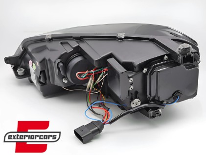 Prednja svjetla 3D LED DRL LED SEQ žmigavci R-line dizajn / VW Golf 7 VII (2012-2017), LPVWV5