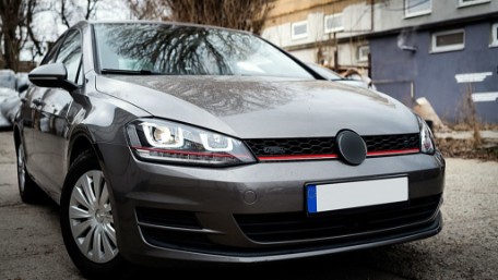 Prednja svjetla 3D LED DRL SEQ žmigavci GTI dizajn / VW Golf 7 VII (2012-2017), LPVX04