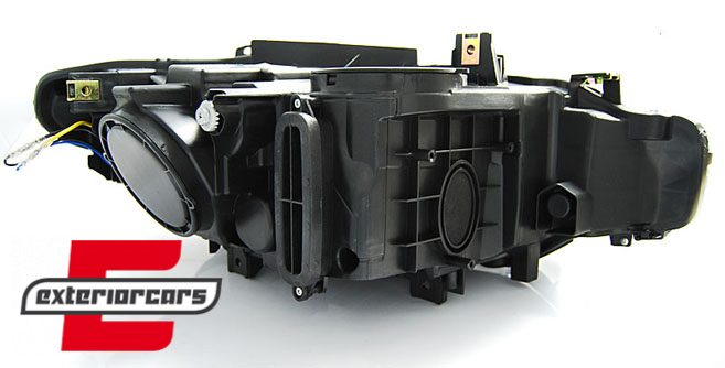 Prednja svjetla 3D LED U-dizajn Xenon (crna) / BMW serije 3 F30 F31 limuzina karavan (10.2011-05.2015), LPBMF4