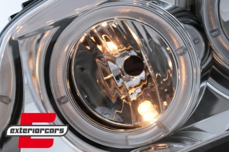 Prednja svjetla Angel Eyes (chrome) / BMW serije 1 E81 E82 E87 E88 (2004-2011), LPBM79