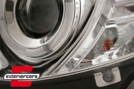 Prednja svjetla Angel Eyes (chrome) / BMW serije 1 E81 E82 E87 E88 (2004-2011), LPBM79