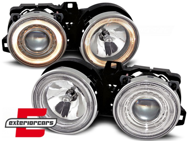 Prednja svjetla Angel Eyes (chrome) / BMW serije 3 E30 (11.1982-06.1994), LPBM22
