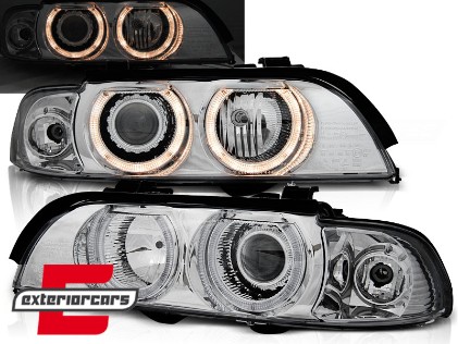 Prednja svjetla Angel Eyes (chrome) / BMW serije 5 E39 (09.1995-06.2003), LPBM11