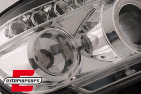 Prednja svjetla Angel Eyes (chrome) / BMW X5 E53 (1999-2003), LPBM42
