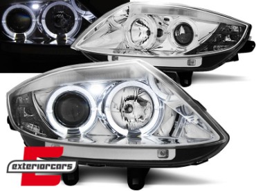 Prednja svjetla Angel Eyes (chrome) / BMW Z4 E85 E86 (2002-2008), LPBM77