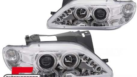 Prednja svjetla Angel Eyes (chrome) / Citroen Xsara (1997-2000), LPCI13