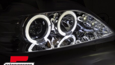 Prednja svjetla Angel Eyes (chrome) / Citroen Xsara (1997-2000), LPCI13