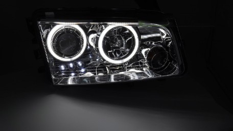Prednja svjetla Angel Eyes (chrome) / DODGE CHARGER LX (2006-2010), LPDO11