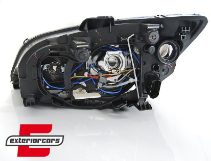 Prednja svjetla Angel Eyes (chrome) / Ford Focus II (2004-01.2008), LPFO67