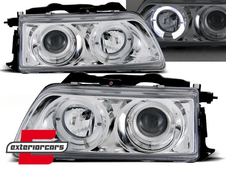 Prednja svjetla Angel Eyes (chrome) / Honda CR-X (1990-1992), LPHO16