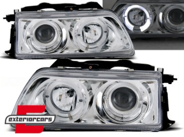Prednja svjetla Angel Eyes (chrome) / Honda CR-X (1990-1992), LPHO16