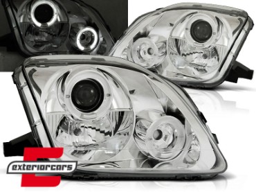 Prednja svjetla Angel Eyes (chrome) / Honda Prelude (02.1997-2001), LPHO23