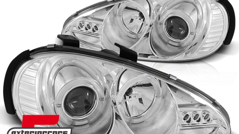 Prednja svjetla Angel Eyes (chrome), LPMA01