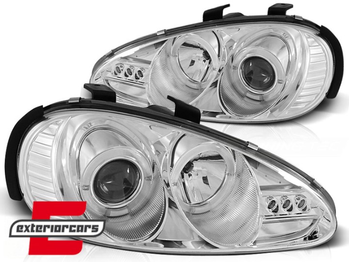 Prednja svjetla Angel Eyes (chrome), LPMA01