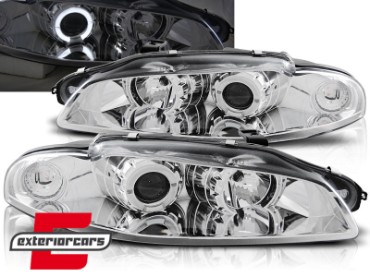 Prednja svjetla Angel Eyes (chrome) / Mitsubishi Eclipse (1997-12.1998), LPMI03