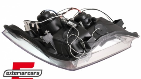 Prednja svjetla Angel Eyes (chrome) / Nissan Navara D40 (2004-2009) Nissan Pathfinder R51 (2005-2008), LPNI05