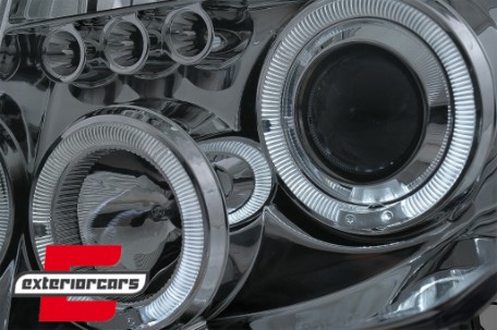 Prednja svjetla Angel Eyes (chrome) / Nissan Navara D40 (2004-2009) Nissan Pathfinder R51 (2005-2008), LPNI05