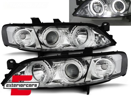 Prednja svjetla Angel Eyes (chrome) / Opel Vectra B (11.1995-1998), LPOP20