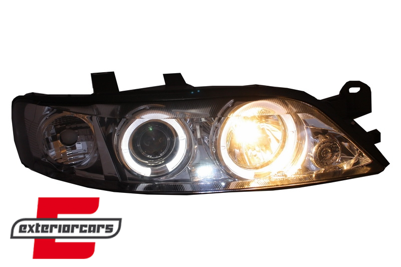Prednja svjetla Angel Eyes (chrome) / Opel Vectra B (11.1995-1998), LPOP20