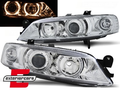 Prednja svjetla Angel Eyes (chrome) / Opel Vectra B (1999-2002), LPOP83
