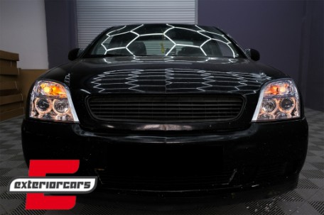 Prednja svjetla Angel Eyes (chrome) / Opel Vectra C Signum (2002-2005), LPOP25
