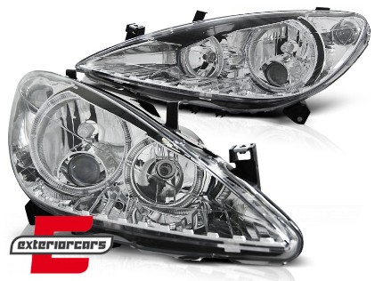 Prednja svjetla Angel Eyes (chrome), LPPE04